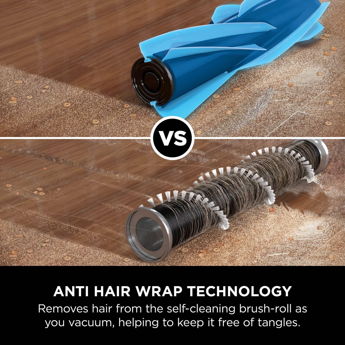 Shark PowerDetect Cordless Vacuum Cleaner, DuoClean Detect, Reverse Clean, Anti Hair Wrap Plus, Lightweight, 70 Min Runtime, Pet, Crevice & Multi-Surface Tools, Flexible, Handheld Mode, Grey IP1251UKT