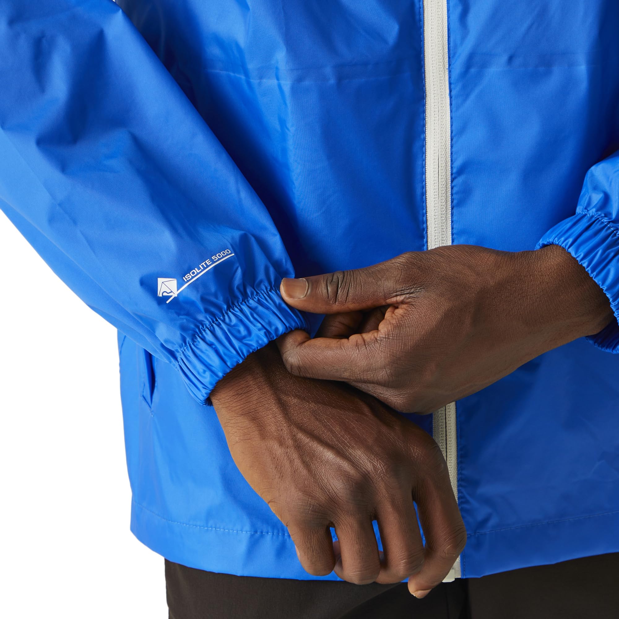 Regatta Mens Waterproof Pack-it III Jacket Breathable Lightweight Windproof Stuff Sack