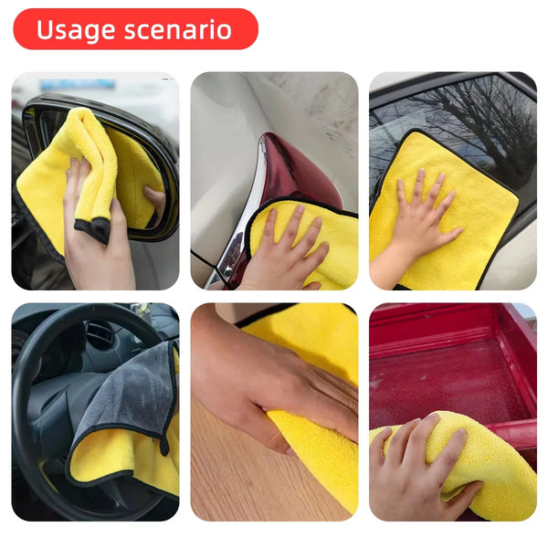 Car Wash Towels Car Absorbent Cloth Car Wash Cleaning Products Home Cleaning Kitchenware Cleaning