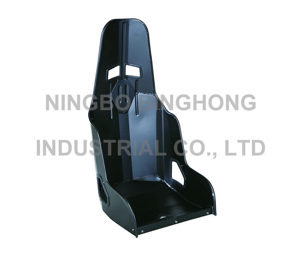 BINGHONG SINGLE / INDIVIDUAL (x1) Universal High Back Aluminum Bucket Seat AL-02 Black Coating