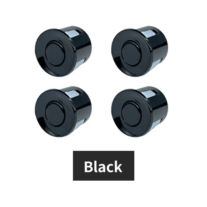 4PCS 22mm Ultrasonic Parking Sensors Reverse Backup Radar System Choose From Red, Black, White, Silver, Gray, Gold, and More!