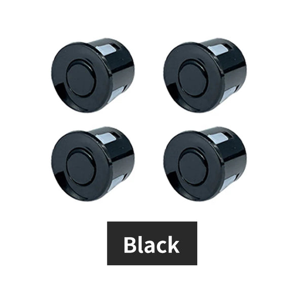 4PCS 22mm Ultrasonic Parking Sensors Reverse Backup Radar System Choose From Red, Black, White, Silver, Gray, Gold, and More!