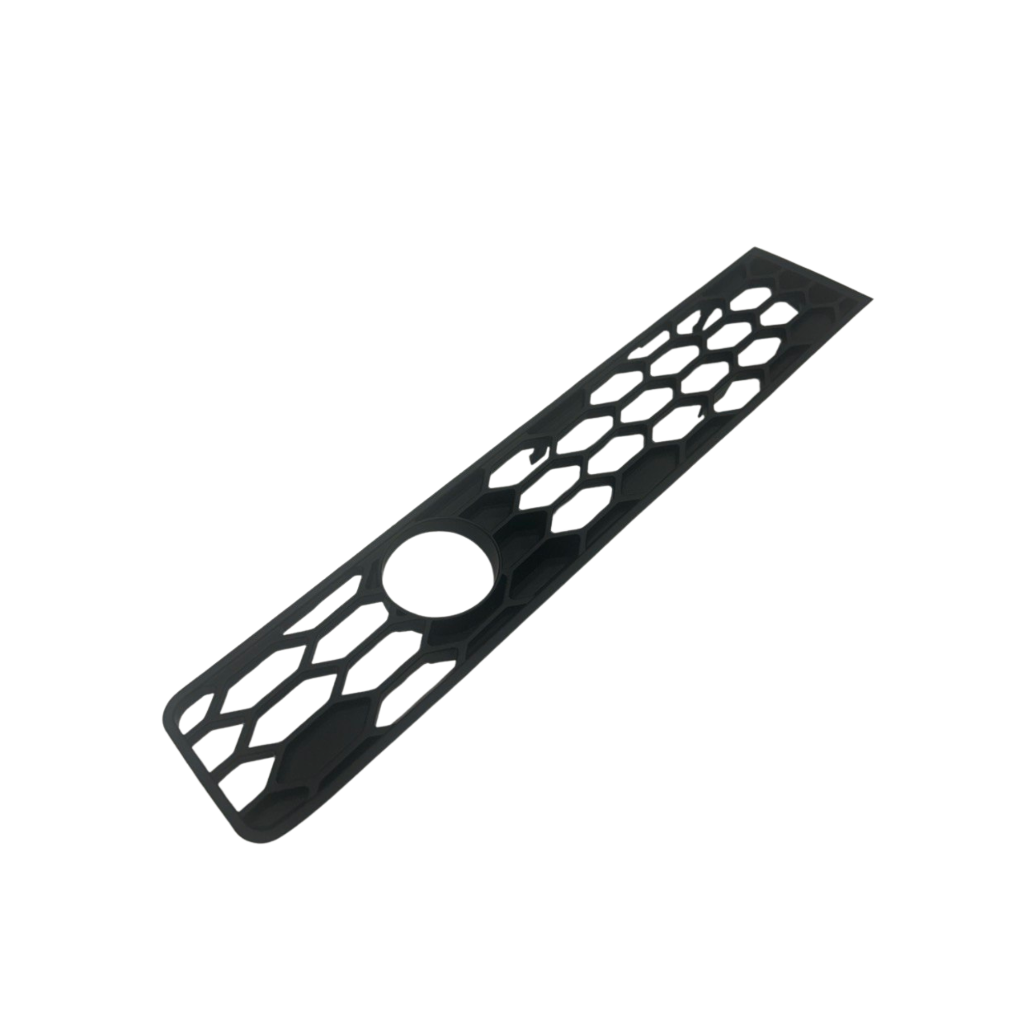 For Fiat Ducato Bumper Honeycomb - Matte Black, Compatible with Bumper with Parking Sensors