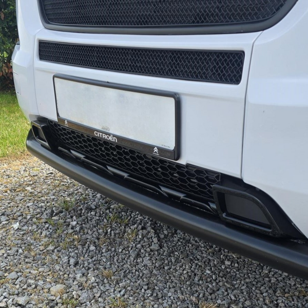 For Fiat Ducato Gloss Black Lower Bumper Honeycomb Grille | Van-X