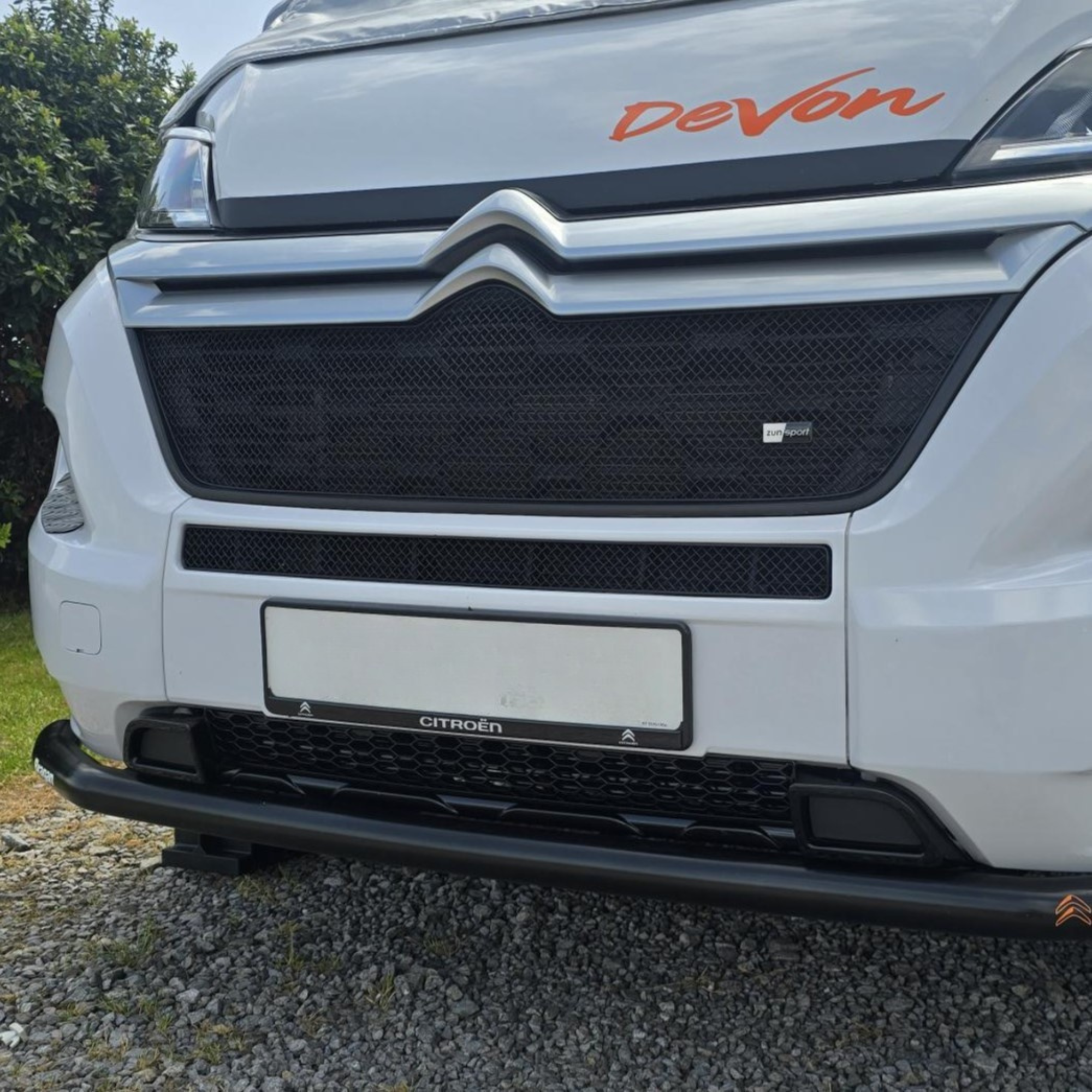 For Peugeot Boxer Gloss Black Lower Bumper Honeycomb Grille | Van-X