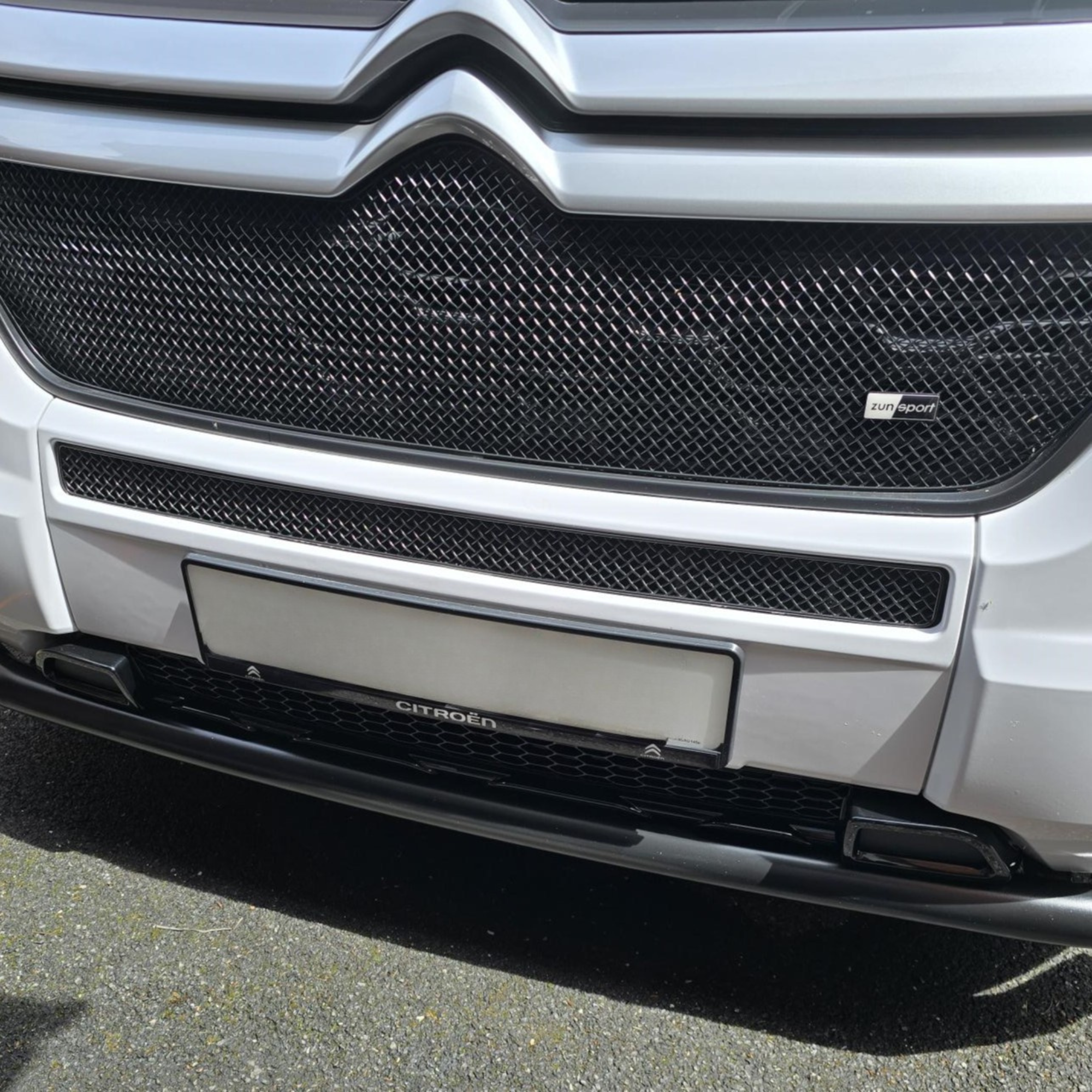 For Fiat Ducato Gloss Black Lower Bumper Honeycomb Grille | Van-X