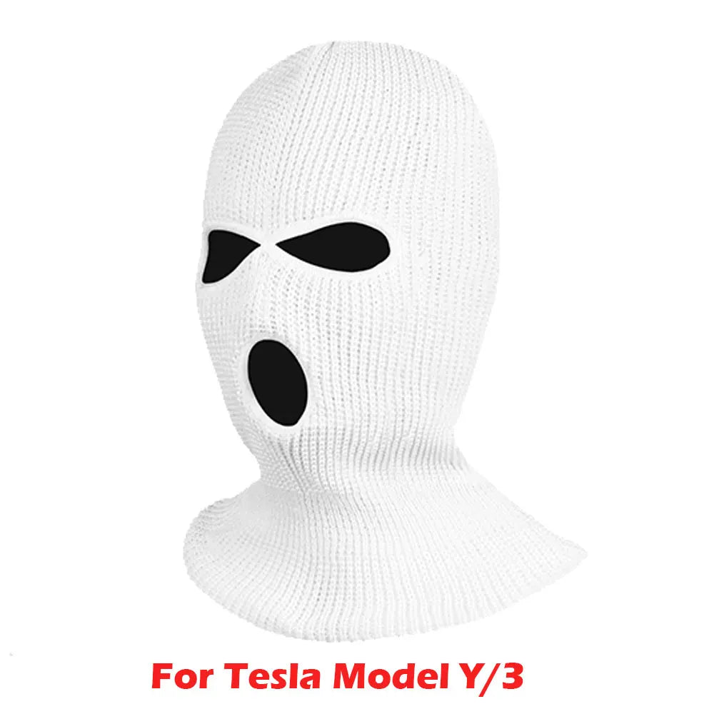 For Tesla Model Y Model 3 Car Seat Headcovering Personality Funny Hats Interior modification accessories Sentinel mode