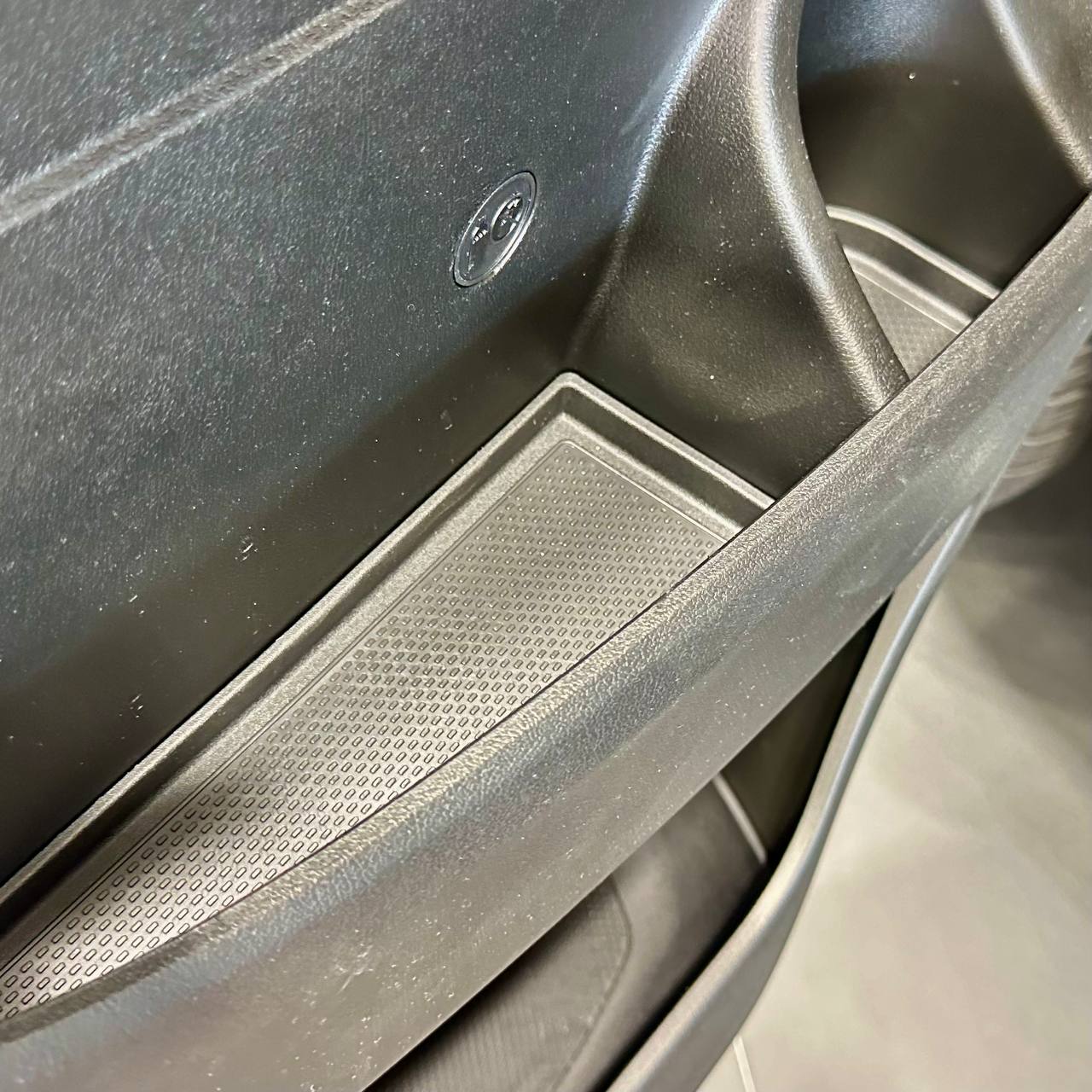 For Fiat Ducato RAM ProMaster Rubber Door Pocket Liner Inserts - Black - Van-X | Premium Door Storage Solution