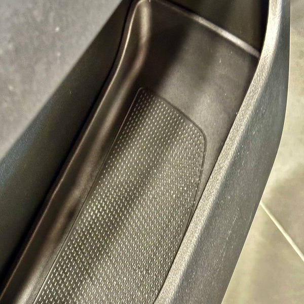 For Citroen Relay Rubber Door Liner Pocket Inserts - Black - Van-X