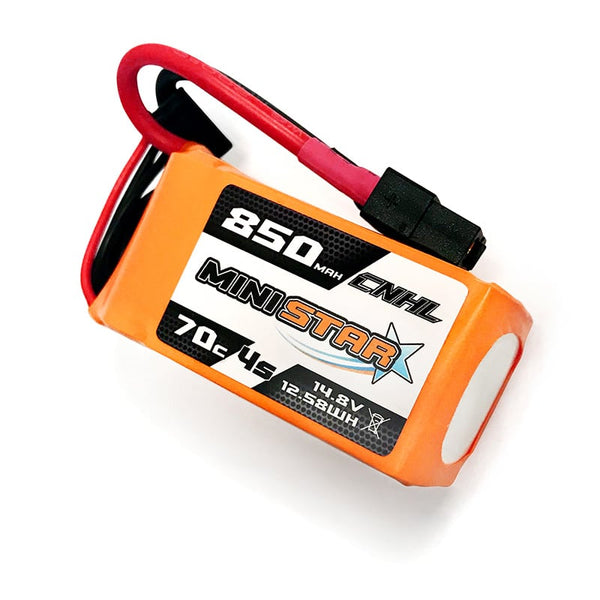 CNHL Ministar 850mAh 14.8V 4S 70C Lipo Battery XT60