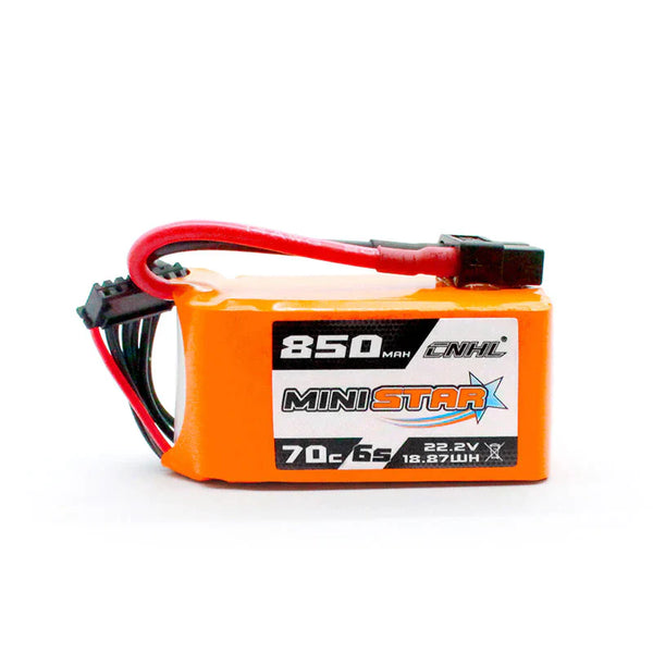 CNHL Ministar 850mAh 6S 22.2V 70C XT60 Lipo Battery