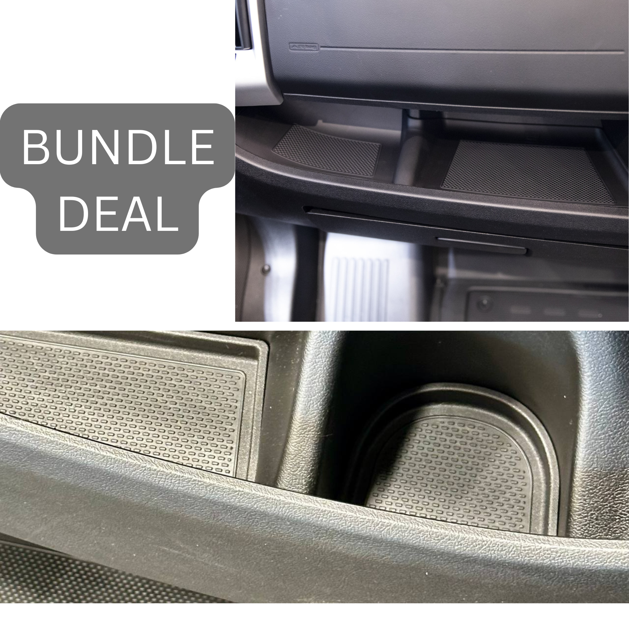 For Citroën Relay Interior Bundle Rubber Mats- Black | Van-X