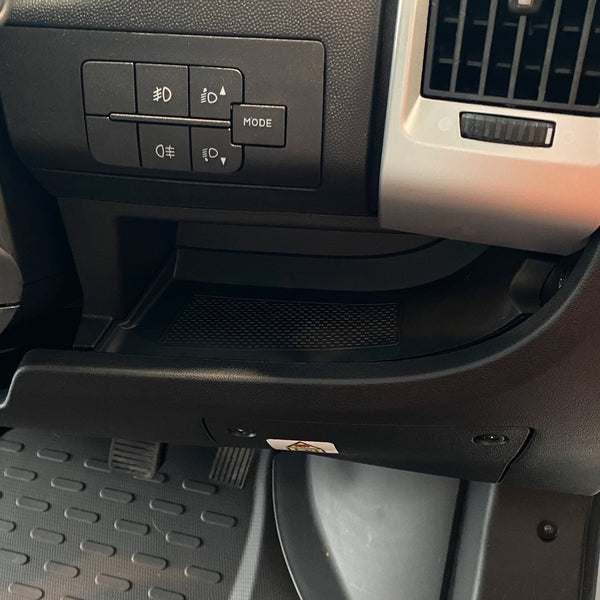 For Fiat Ducato RAM ProMaster Interior Bundle Rubber Mats- Black | Van-X