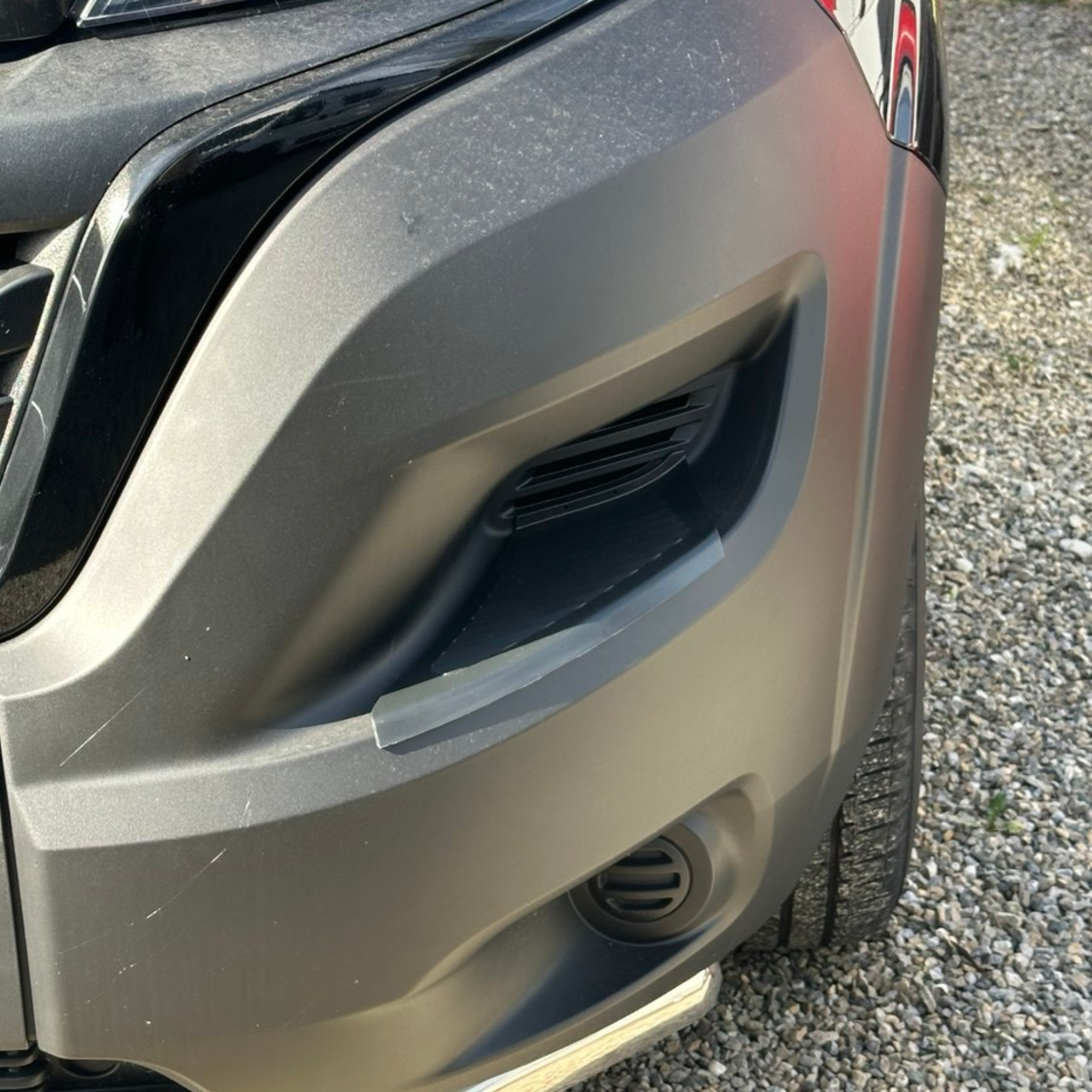 For Peugeot Boxer Front Bumper Step Protectors – Black, Set of 2 | Durable Vehicle Accessories