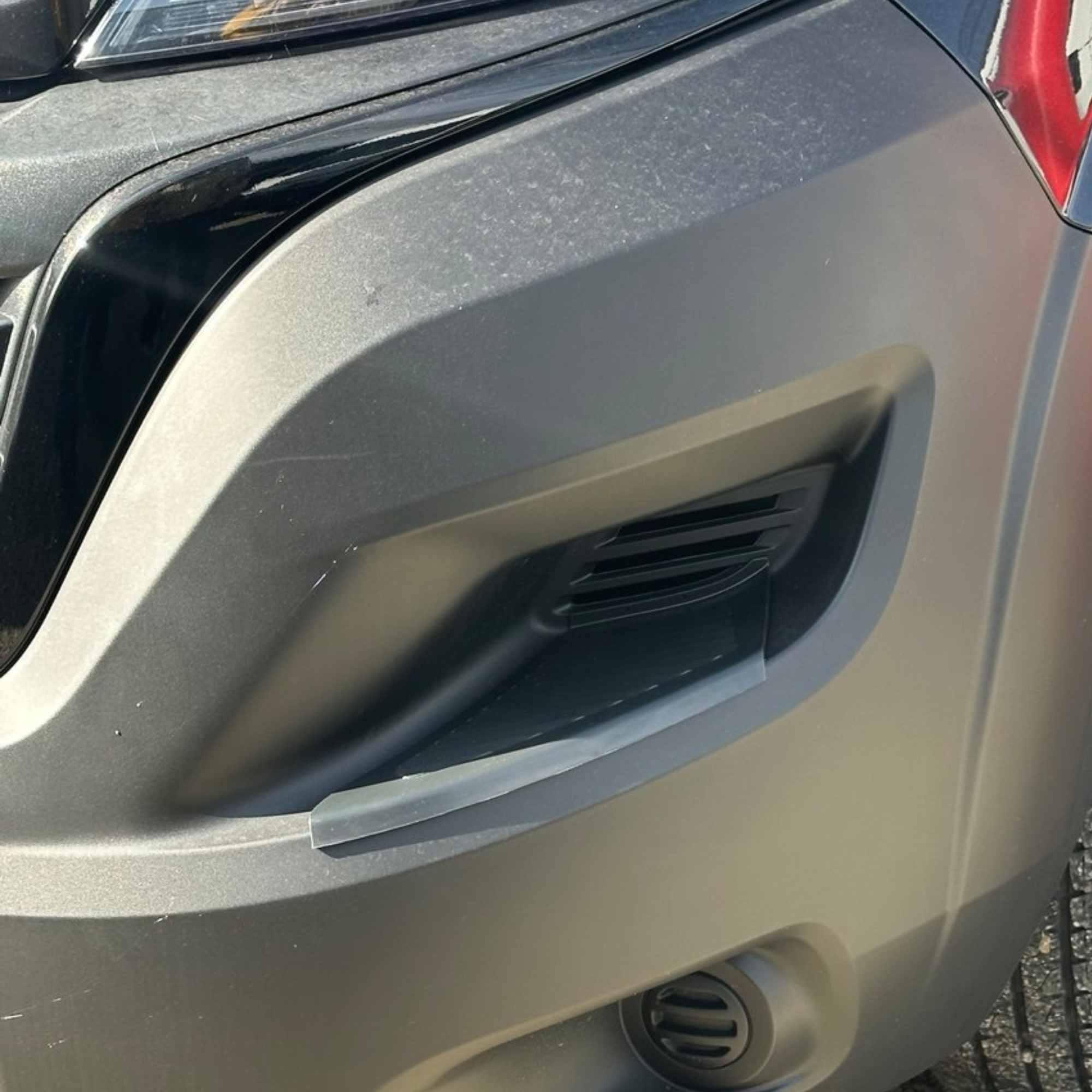 For Citroën Relay Front Bumper Step Protectors – Black, Set of 2 | Durable Vehicle Accessories