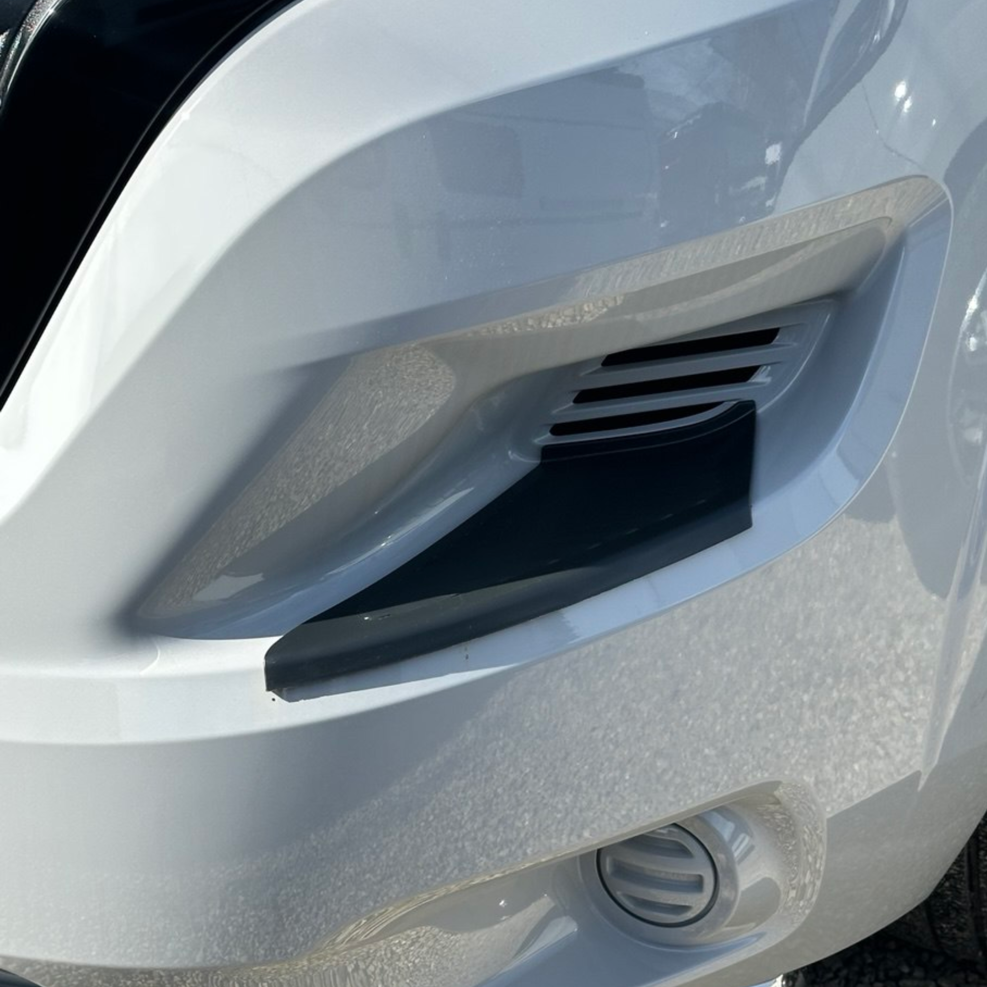 For Vauxhall Movano Front Bumper Step Protectors – Black, Set of 2 | Durable Vehicle Accessories