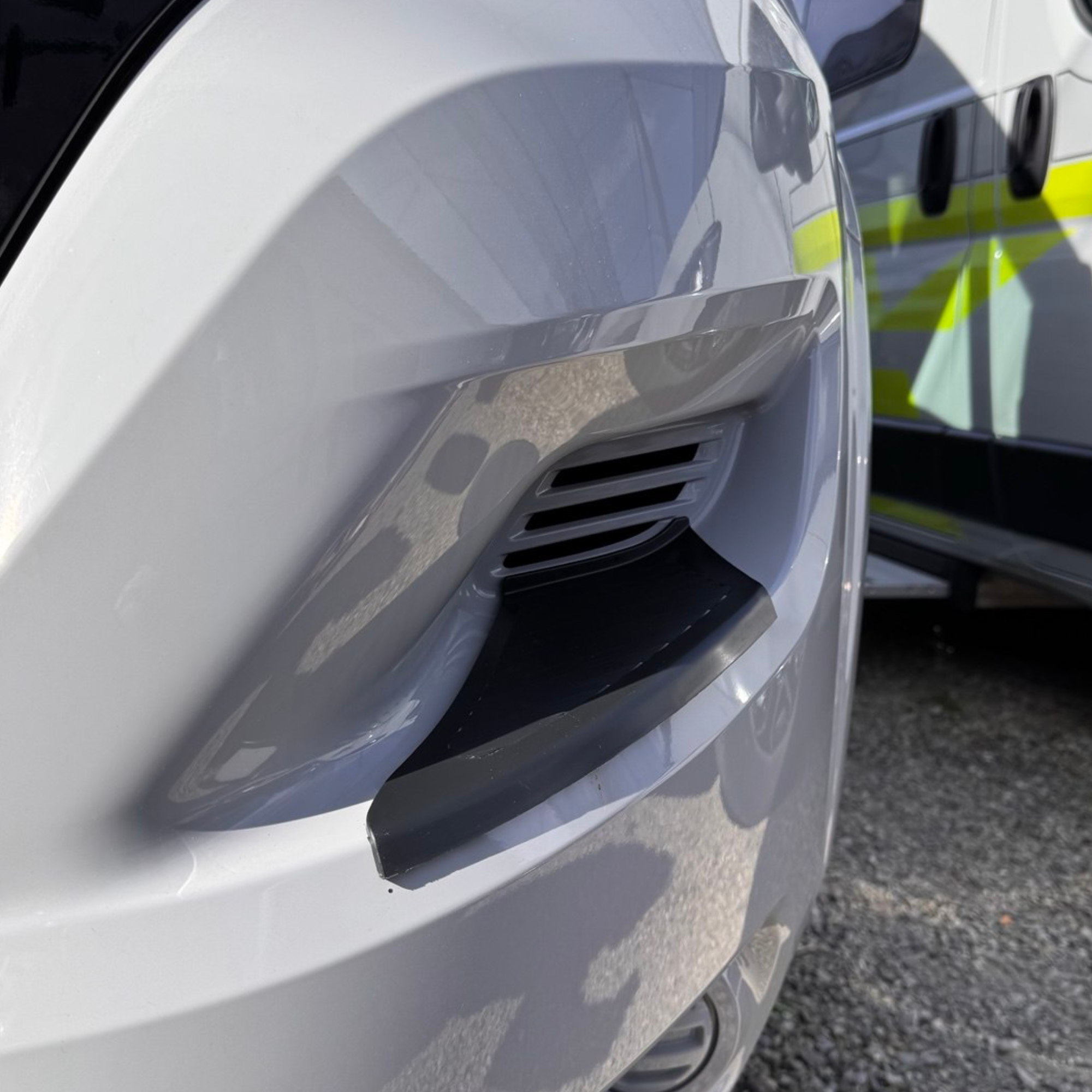 For Peugeot Boxer Front Bumper Step Protectors – Black, Set of 2 | Durable Vehicle Accessories