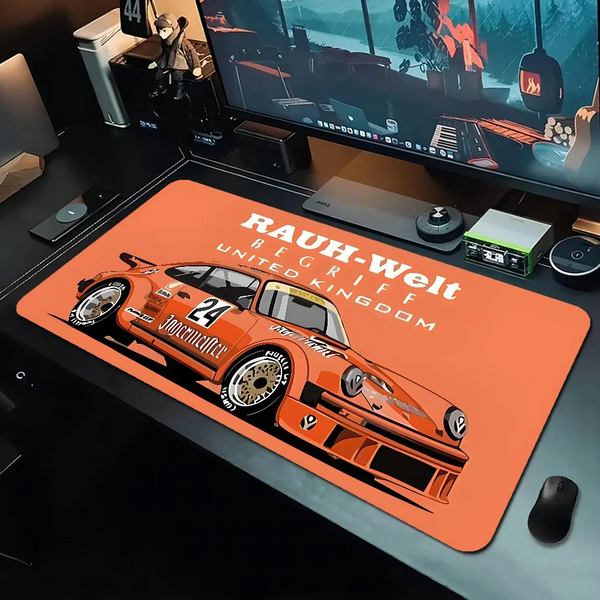 Japan Sports Car Jdm RWB 911 964 933 Painted Mousepad Boy Pad Natural Rubber Gaming Mousepad Desk Mat Size For Gameing World Of
