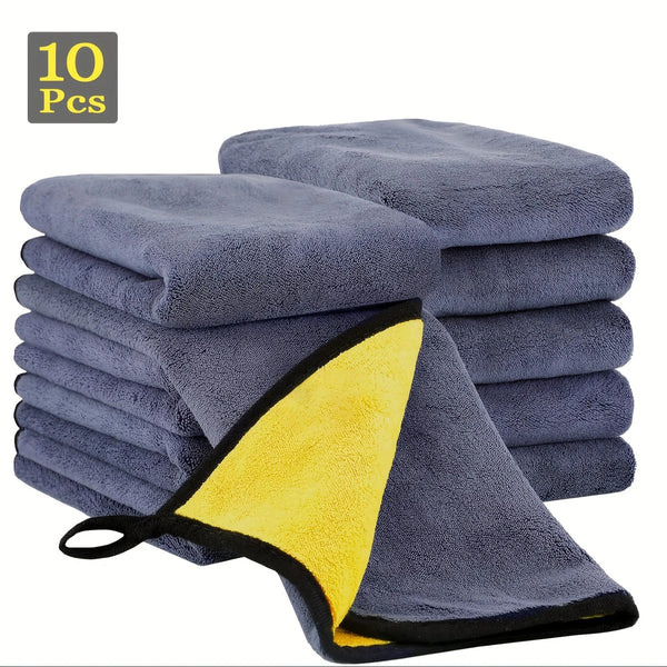 Car Wash Towel 400GSM Microfiber High Water Absorption Cleaning Towels Thickened Soft Car Washing Drying Cloth