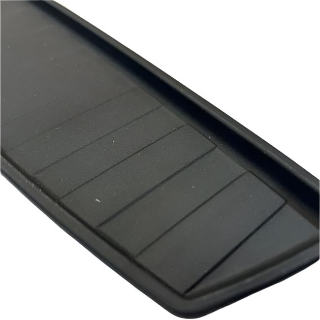 For Fiat Scudo Door Pocket Rubber Inserts / Mats - Black
