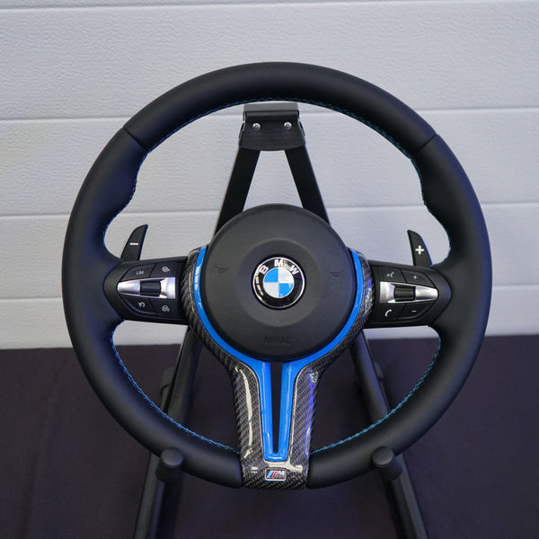 BMW 1, 2, 3, 4, 5 Series Custom Steering Wheel (IN STOCK - SWBMWF10)