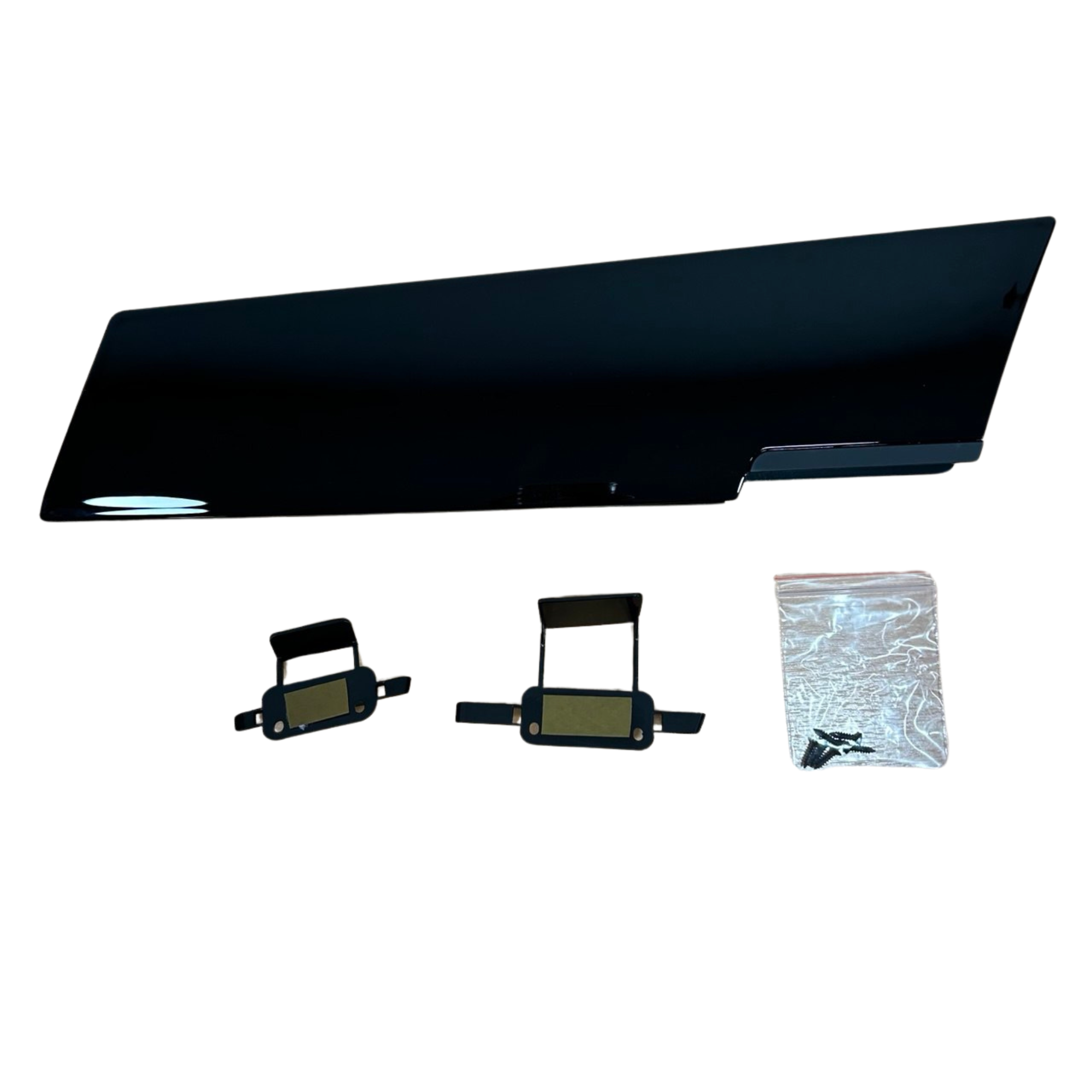 For VW Transporter T6.1 Van, Campervan, Gloss Black - Glove Box Magnetic Lid