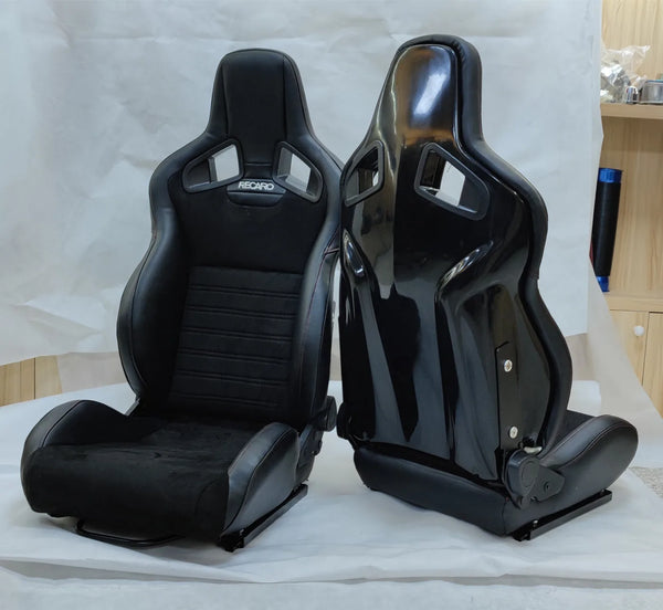 JBR1039R  JIABEIR Newest Adjustable PVC Leather Universal Racing Suede Car Seats Color Customized