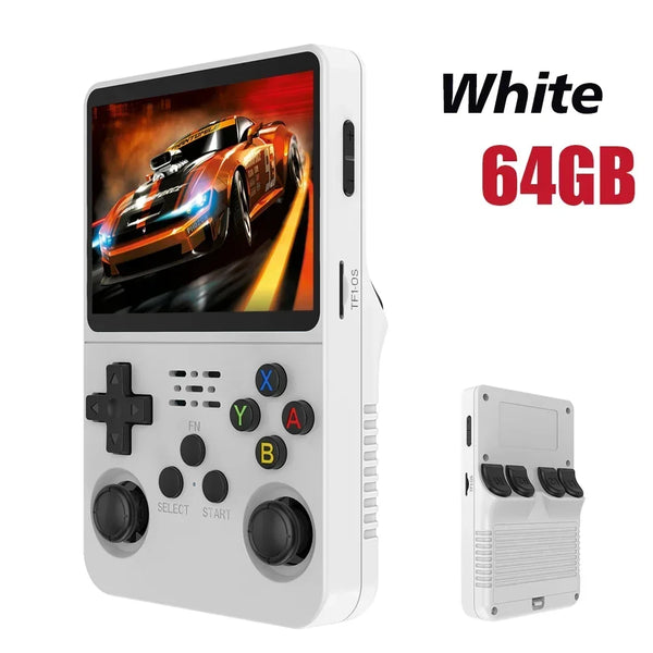 128GB R36S Retro Handheld Video Game Console Linux System 3.5 Inch IPS Screen Portable Pocket Video Player 64GB Games Boy Gift