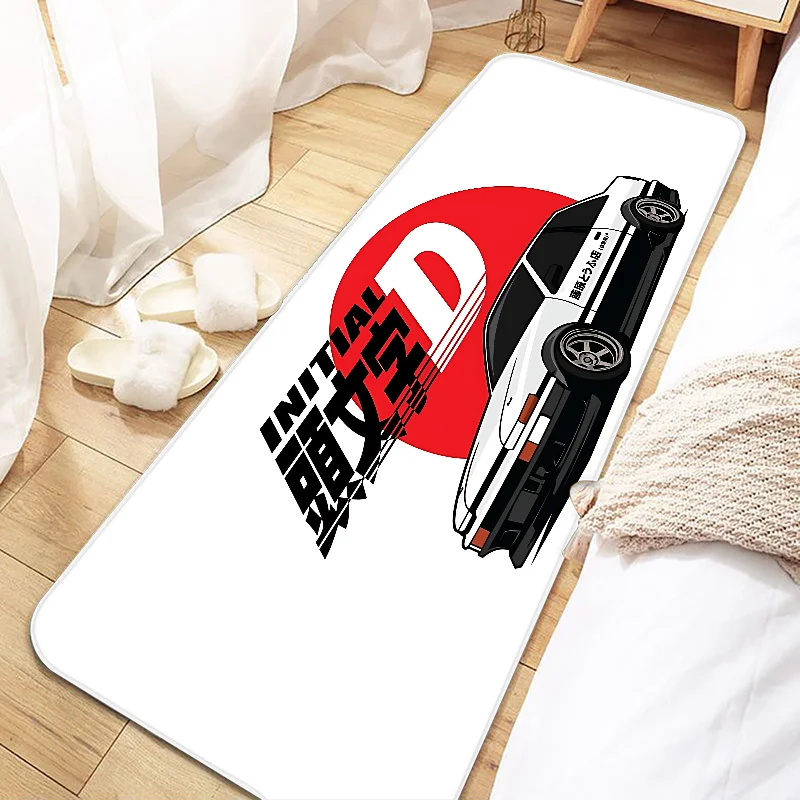 Drift Car JDM Initial D AE86 Door Mat Entrance Non-slip Doormat Washable Kitchen Carpet Living Room Hallway Rugs Bathroom Bath