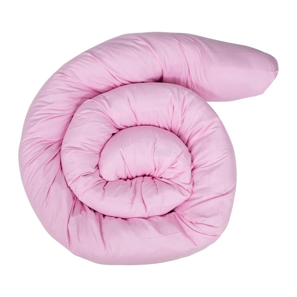 9 Ft Maternity Pillow And Case - Light Pink