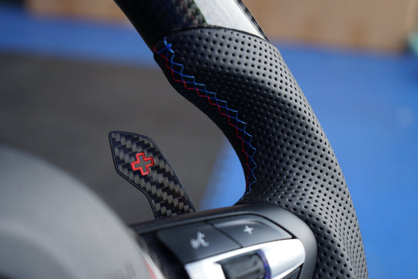 BMW 1, 2, 3, 4, 5 Series Custom Steering Wheel (IN STOCK - SWBMWF11)
