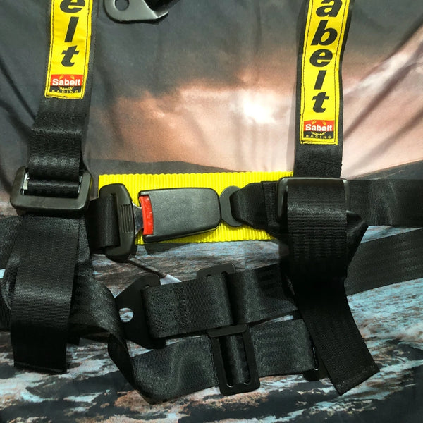 JDM Universal 2Inch 4 Point Racing Sabelt Quick Release Seat Belt Harness 2" Rally Drift Car 4 Point OMP Belts Safety Harness