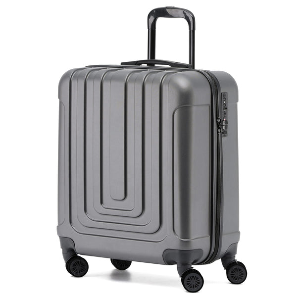 Flight Knight Premium Lightweight Suitcase - Built-in TSA Lock - 8 Spinner Wheels - ABS Hard Shell Check in Highly Durable Luggage - Medium - 67x45x26cm