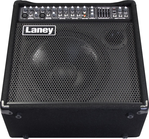 Laney AUDIOHUB Series AH80 - Multi-Input Combo Amp - 80W - 10 inch Woofer plus Horn, Black