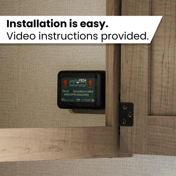 LogicBlue Technology LevelMatePRO Wireless Campervan Leveller, Caravan Accessory for Levelling, Motorhomes Essential, Effortless Setup for Phones with App, Apple Watch Compatible