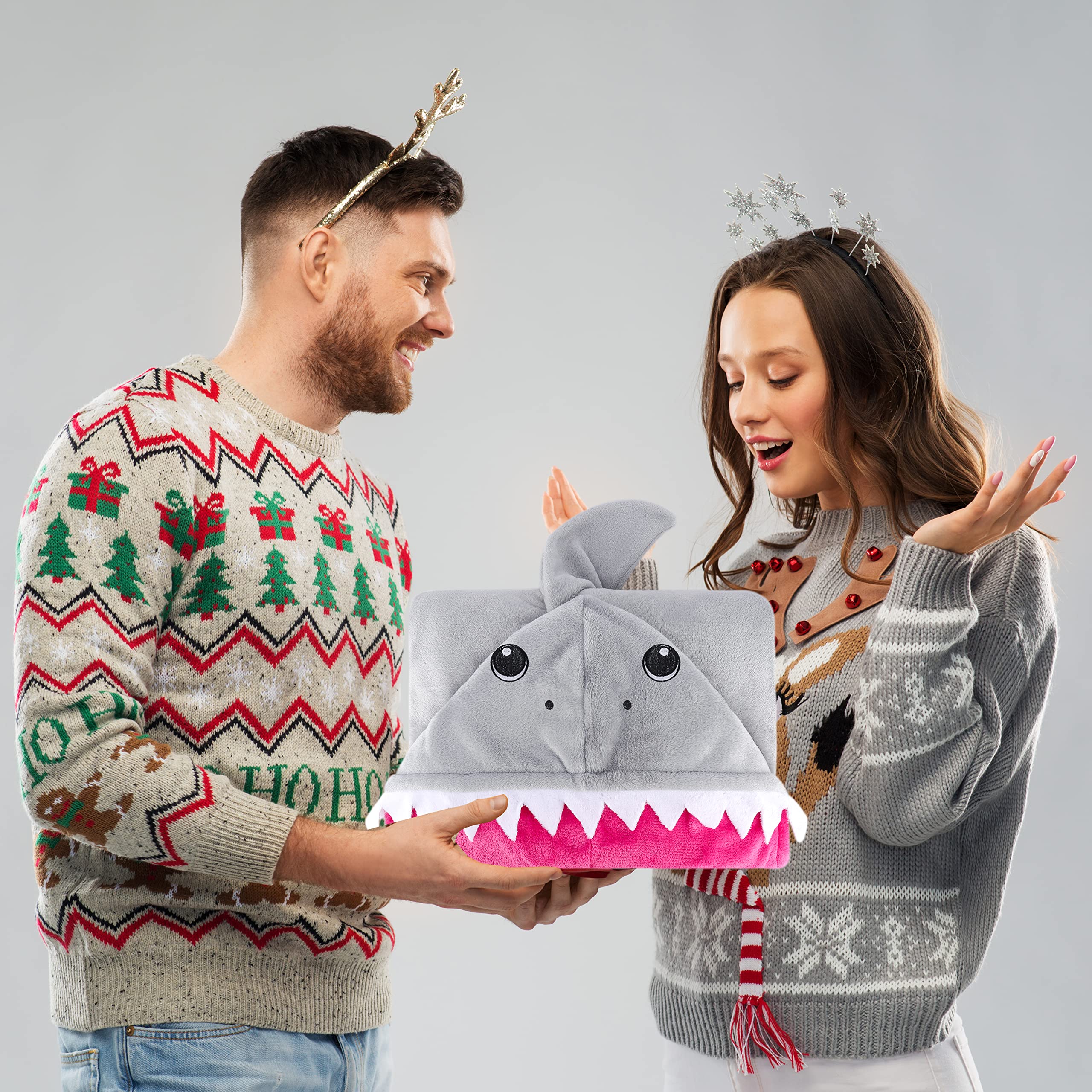 Shoppawhile Sloth Gifts for Women Wearable Hooded Blanket Soft Cute Warm Fluffy Sloth Hooded Blanket 59 * 51 inch