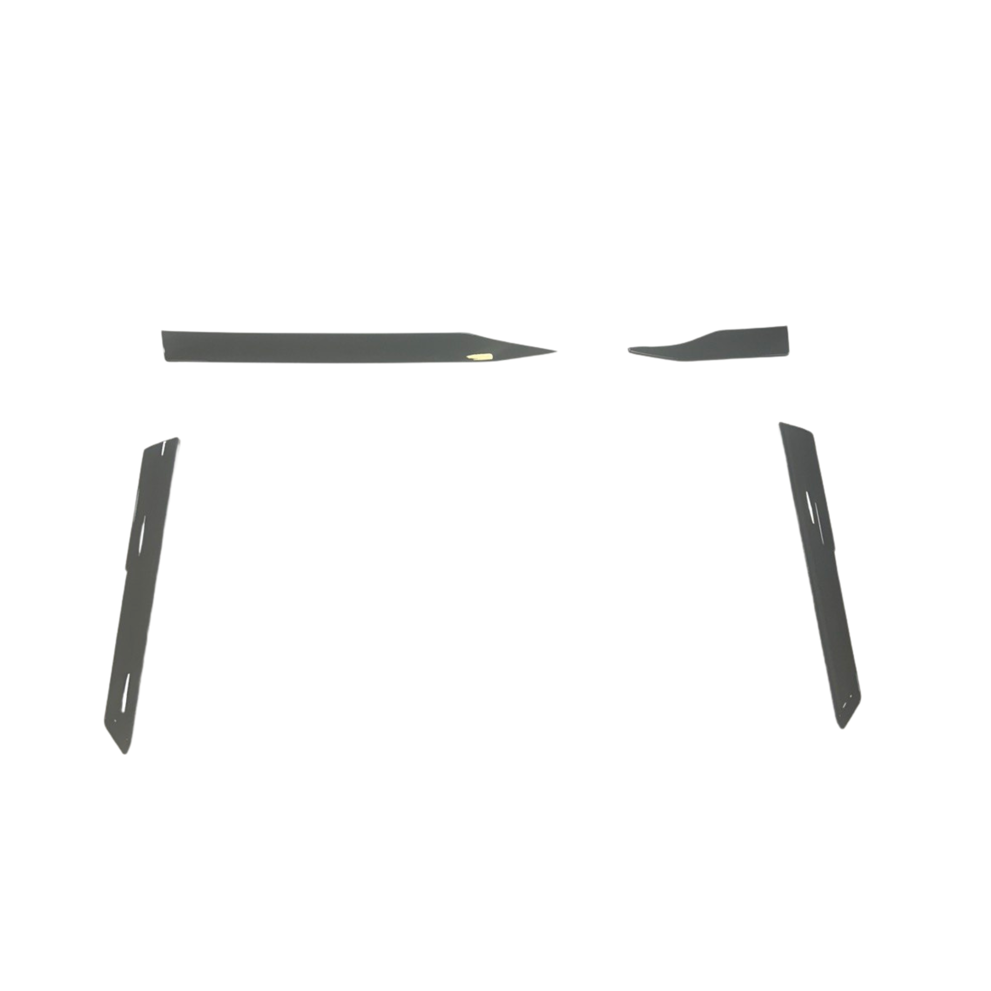 For VW T6.1 Transporter Dashboard Upgrade – 4-Piece Gloss Lower Dash Trim Set