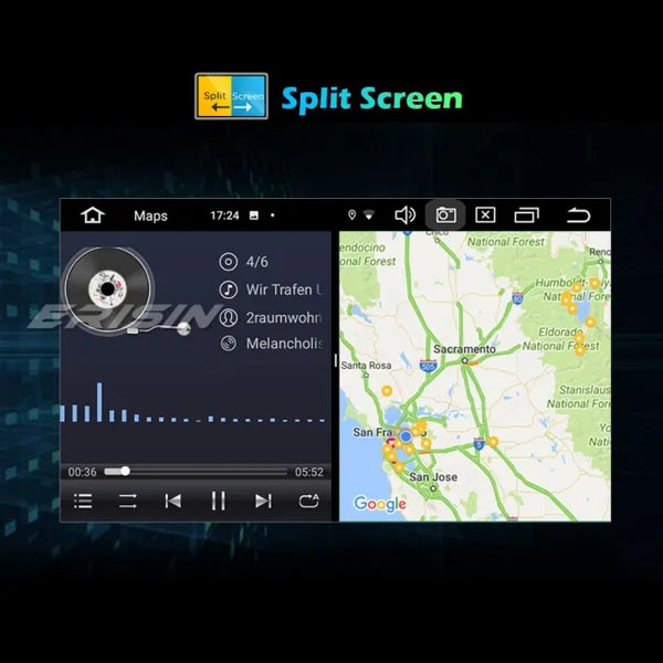 ES8794L 8-Core 9" Touchscreen Headunit Android 10.0 Car Stereo GPS SatNav Mercedes ML-Class GL-Class X164 W164 DSP CarPlay DAB+ 4G WiFi Bluetooth Mercedes ML-Class W164 2005-2012 ML300 ML350 ML450 ML500 GL-Class X164 2005-2012 GL320 GL350 GL450 GL500