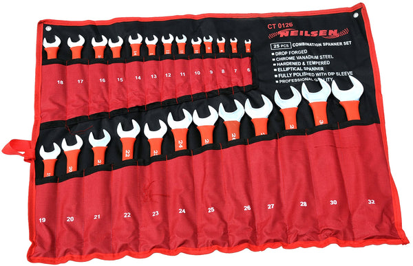 Neilsen CT0126 6-32 mm Combination Spanner Set - (25-Piece)