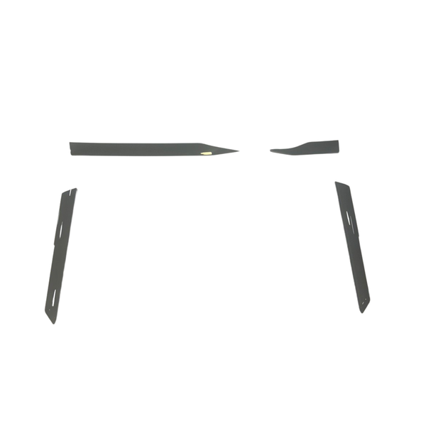 For VW T6.1 Transporter Dashboard Upgrade – 4-Piece Gloss Lower Dash Trim Set