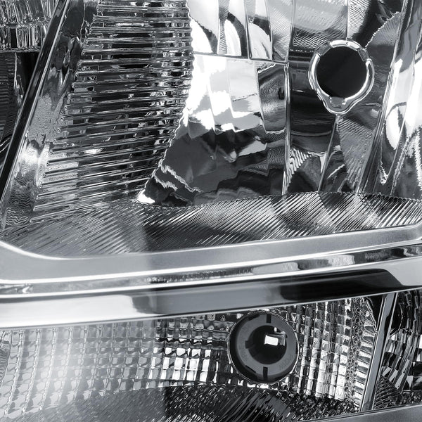 Replacement Passenger Left Side N/S Headlight Head Lamp Chrome Strip Electric Adjustment for Ford Transit MK8 2014-2025