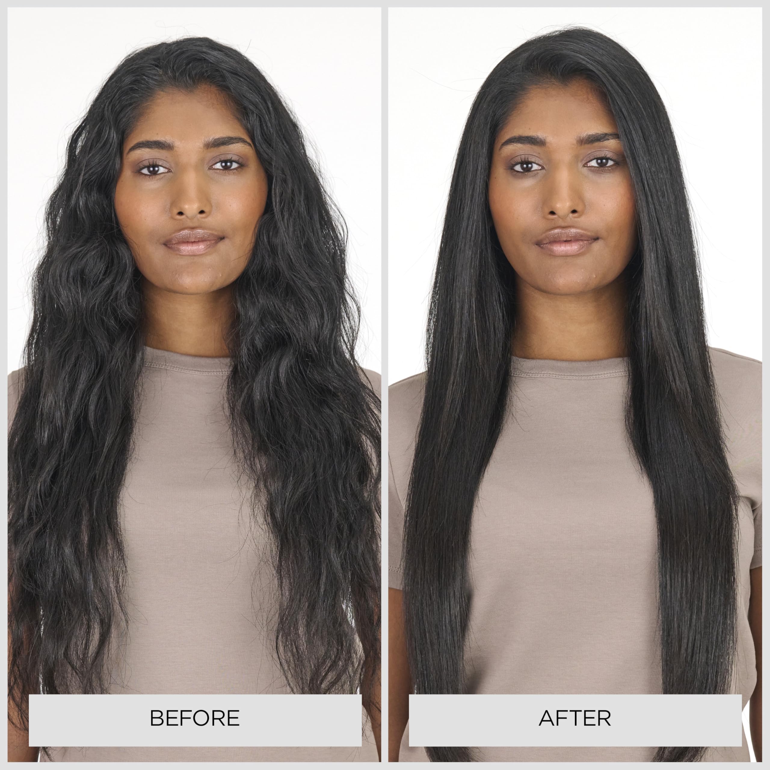 BaByliss Straight and Curl Brilliance Hair Straighteners - Curved Metal Design Easy Styling, Smoothing Titanium Plates, Ionic Anti-Frizz, Fast 15 Second Heat Up, 5 Heat Settings Up to 235°C, 2481U