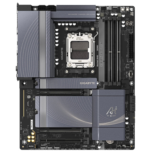 GIGABYTE B850 AORUS ELITE WIFI7 Motherboard - AMD Ryzen 9000 Series CPUs, 14+2+2 Phases Digital VRM, up to 8200MHz DDR5 (OC), 1xPCIe 5.0 + 2xPCIe 4.0 M.2, 2.5 LAN, WIFI 7, USB 3.2 Gen 2x2