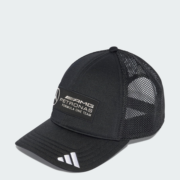 adidas Unisex Mercedes - Amg Petronas Formula One Team Snapback Logo Trucker Cap Baseball Cap