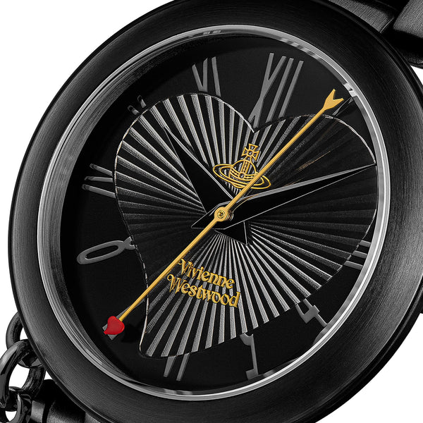 Vivienne Westwood Women's Orb Quartz Watch with Silver Dial Analogue Display and Stainless Steel Bracelet