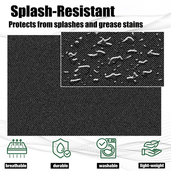 NOBONDO 12 Pack Bib Apron - Unisex Black Apron Bulk with 2 Roomy Pockets Machine Washable for Kitchen Crafting BBQ Drawing