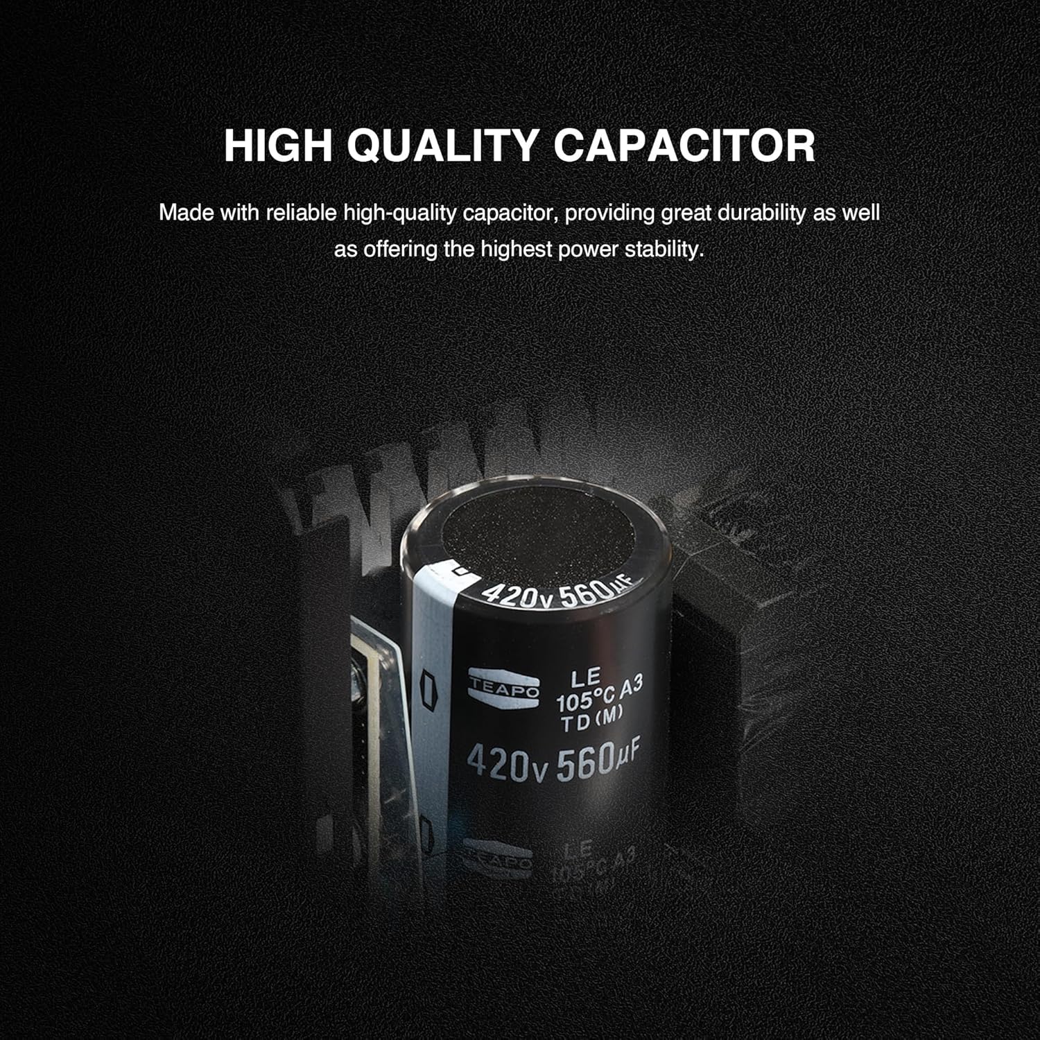 GAMDIAS HELIOS P2-750G Low-Noise ATX PC Power Supply, 80 PLUS Gold Non-Modular Computer PSU, ATX 3.1 & PCIe Gen 5.1 Ready, Native 12VHPWR Cable, Full DC-DC, LLC Resonant Circuit Design, Black