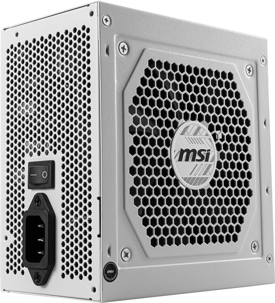 MSI MPG A1000G PCIE5 Power Supply Unit, UK Plug - 1000W, 80 Plus Gold Certified, Fully Modular ATX 3.0, PCIe 5.0 GPU Support, Japanese 105°C Capacitors, 0% RPM Mode, Flat Cables - 10 Year Warranty