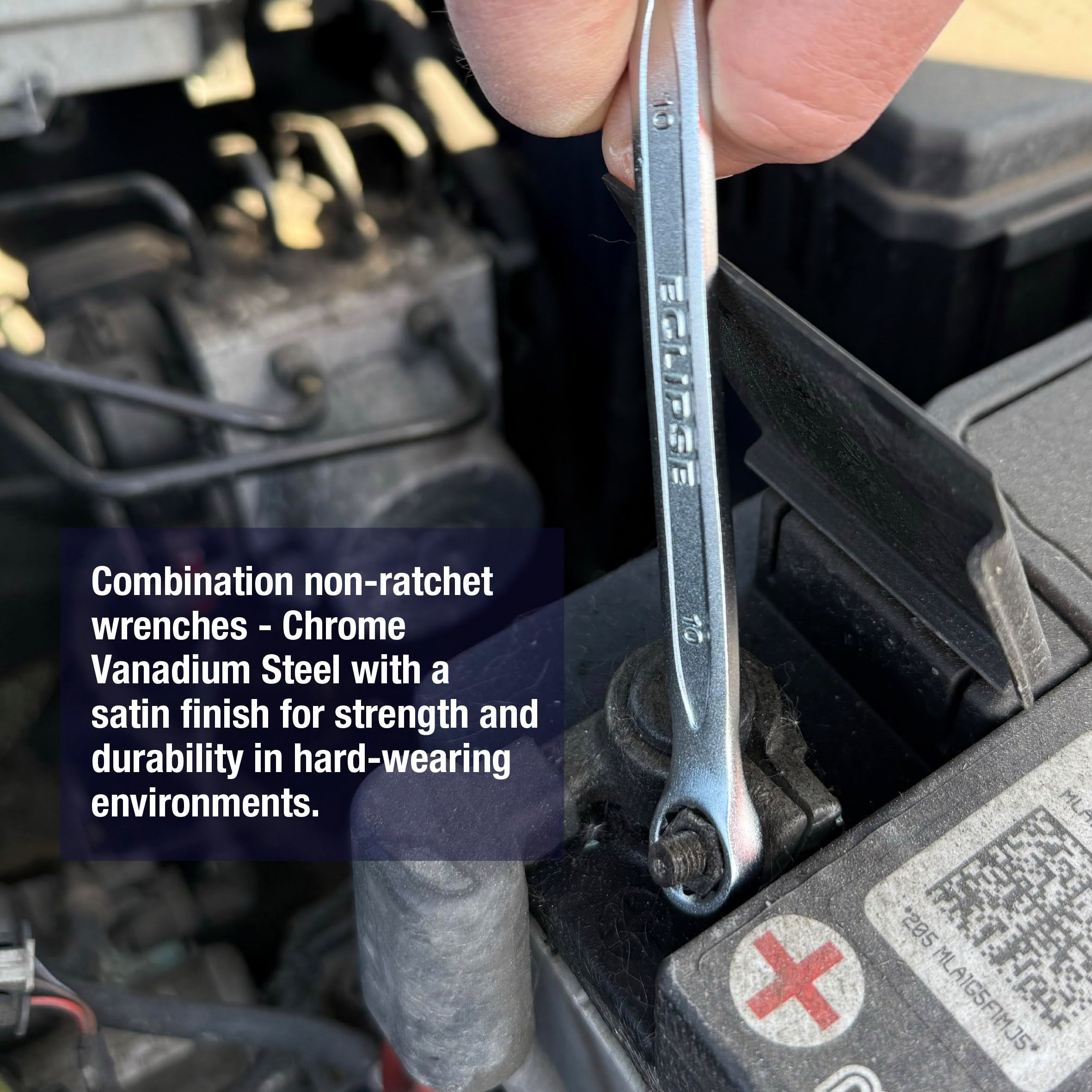 Eclipse Professional Tools ERWFIX7PS 7 Piece Fixed Head Combination Ratchet Wrench Set