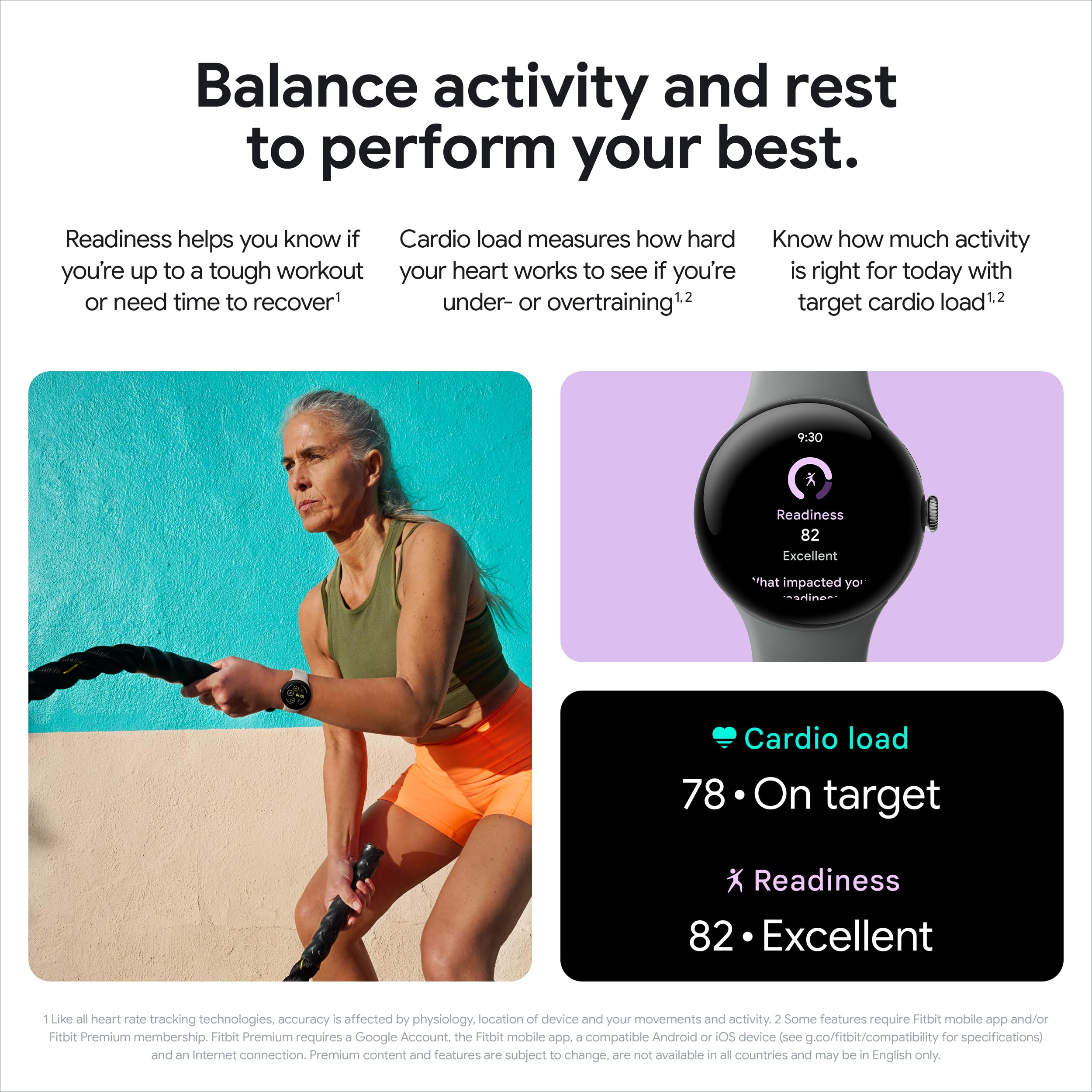 Google Pixel Watch 3 (41 mm) – Android smartwatch with heart rate tracking, advanced running from Fitbit, fitness insights, 24-hour battery – Polished Silver Aluminium Case – Porcelain band – Wi-Fi